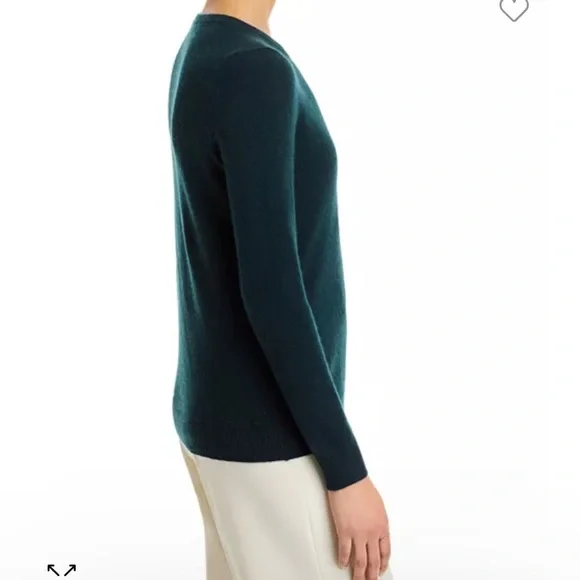 NWT - C by Bloomingdale’s Women’s Cashmere Crewneck Sweater - Picture 9 of 11